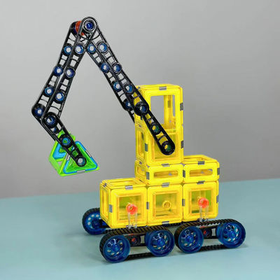Beli Remote Control Mesin Penggalian Genteng Magnetik Aksesoris Blok Bangunan 3D online manufacture