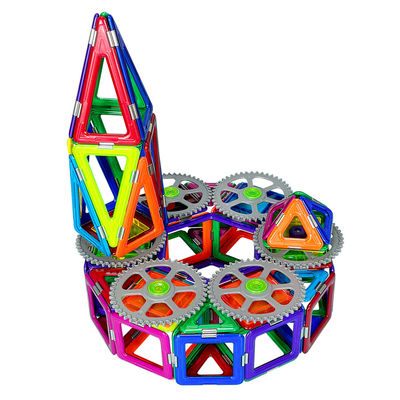 Beli Kreatif Anak-anak Batang Magnetik Bangunan Genteng Pendidikan Magnetik Blok Meja putar online manufacture