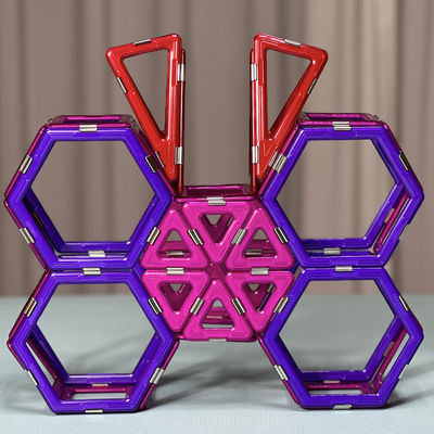 Beli Struktur Kupu-kupu 3D Magnetic Play Blocks Permukaan Lempar Mainan Bangunan Anak Hadiah online manufacture