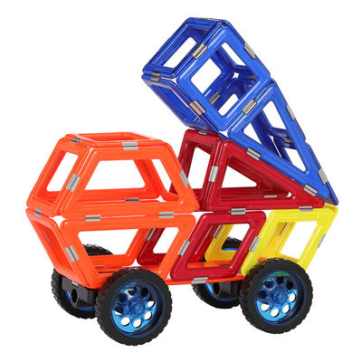 Beli Anak-anak Magnetik Blok Bangunan Mobil Mainan Mesin Kendaraan 3D Magnet Set online manufacture