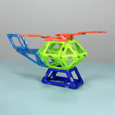 Beli Kendaraan Teknik Helikopter Batang Genteng Magnetik Bangunan Set Anak DIY online manufacture