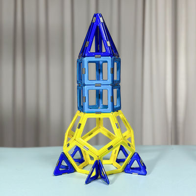 Beli 3d Puzzle Magnetic Mecha Space Rocket, Magnetic Stem Toys Blok Bangunan online manufacture