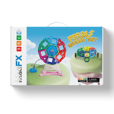 Generasi Kedua Set Blok Magnetik Mainan 91PCS Dreamland Tema Kreativitas