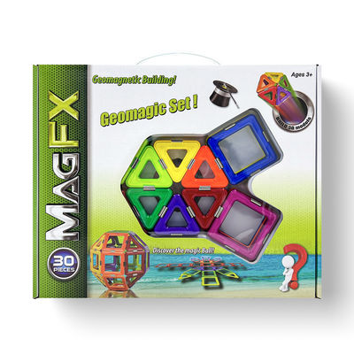 3d Magnetic Building Blocks Set Archimedean Bola Bentuk Puzzle Dekompresi Mainan