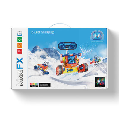 5 Tahun+ Set Blok Magnetik 116 PCS, Intelligent Magnetic Building Tiles Set