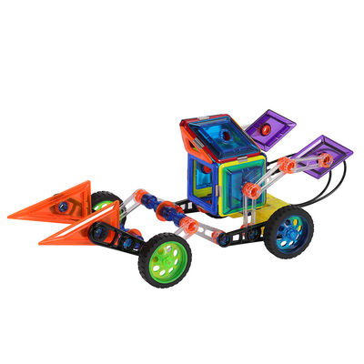 Pendidikan STEM Magnetic Toy Vehicles Remote Control Magnetic Childrens Blocks