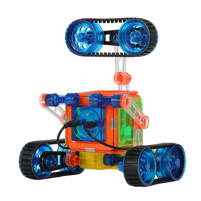 OEM Educational Magnetic Tiles Remote Control Mobil Plastik Magnetic Blocks Mainan