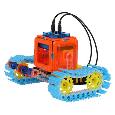 STEM Mainan Genteng Magnetik Remote Control Mobil Vanguard Warriors Magnet Kuat