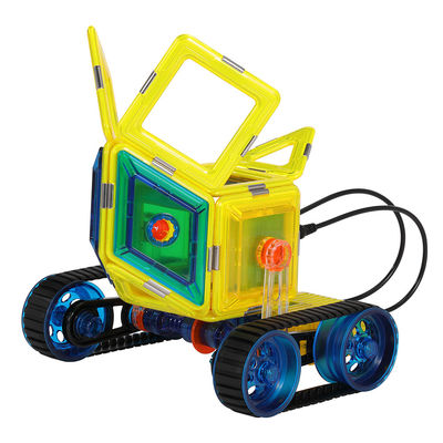 Keramik Magnetik Remote Control Mobil 3d Magnetic Blok Kelinci Kecil Mobil Mainan