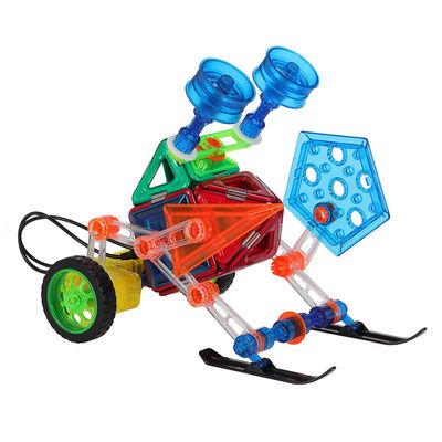 Berwarna-warni Plastik Magnetik Peti Remote Control Mobil Magnetik Anak-anak Blok