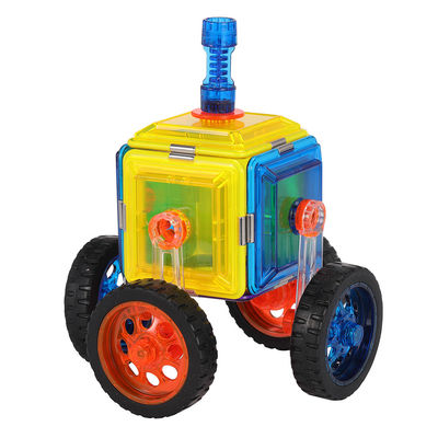 Remote Control Magnetic Tile Aksesoris Block Toys Rotating Octopus Untuk Anak-anak 3Y+