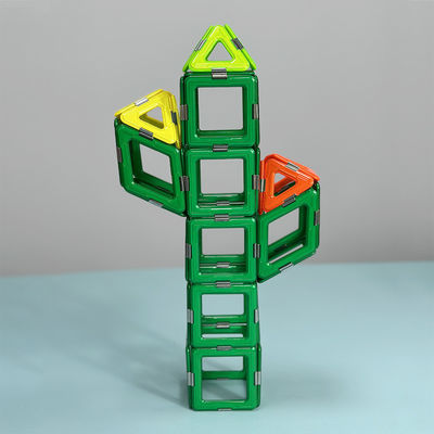 Anak-anak 3D Magnetik Blok Mainan Magnetik Jubin Tanaman Bentuk prasekolah Lucu