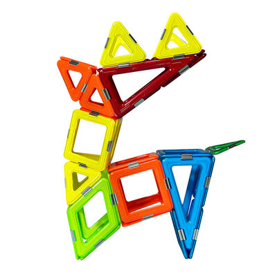 Struktur 3D Fawn Blok ubin magnetik Mainan yang dapat digunakan kembali Mewarnai DIY Mengumpulkan