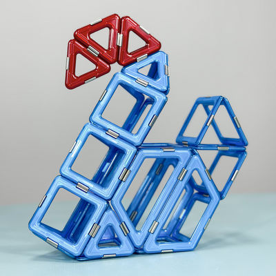3D warna-warni Swan Magnetic Tiles Hewan Brick Tile Block Toys Untuk Pendidikan Anak-anak