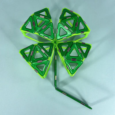 Kreatif Konstruksi Clover Magnetic Pendidikan Bangunan Blok Anak-anak Mainan