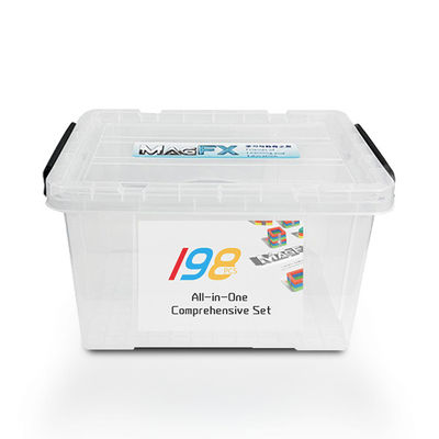 TK Magnetic Teaching Tiles 198Pcs, Magnetic Educational Building Blocks (Blok Bangunan Pendidikan Magnetik)