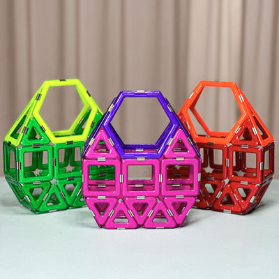 Anak-anak DIY Mainan Magnetik Blok Life Scene, Pendidikan Magnetik Blok Bangunan