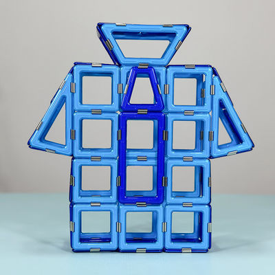 Anak-anak Belajar Mainan Genteng Magnetik Bangunan Blok Bentuk Baju DIY perakitan