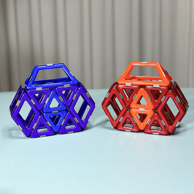 DIY 3D Kids Kreatif Magnetic Diy Bangunan Blok Bag Bentuk Genteng Magnetic