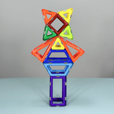 3d Pendidikan Geometri Magnetic Building Tiles Set, Magnetic Building Bentuk Mainan